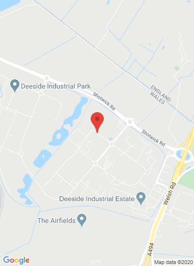 Map showing Park Deeside, United Kingdom