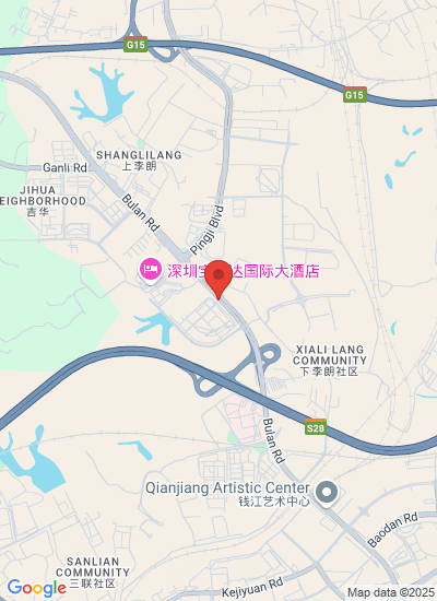 Map showing Shenzhen Shi, China