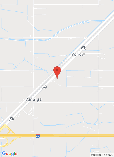 Map showing Rupert, United States