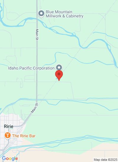 Map showing Rigby, United States