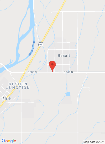 Map showing Firth, United States