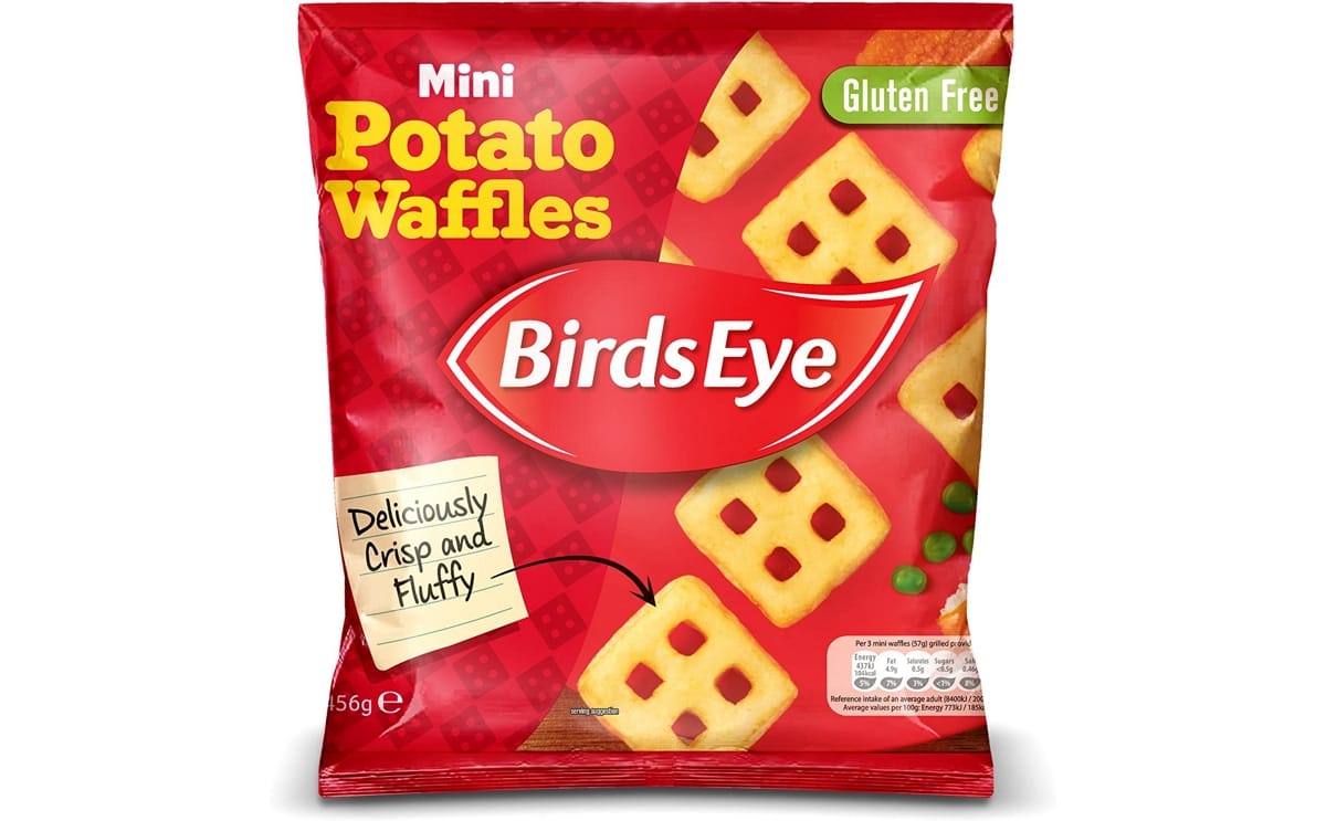 Birds eye mini potato waffles