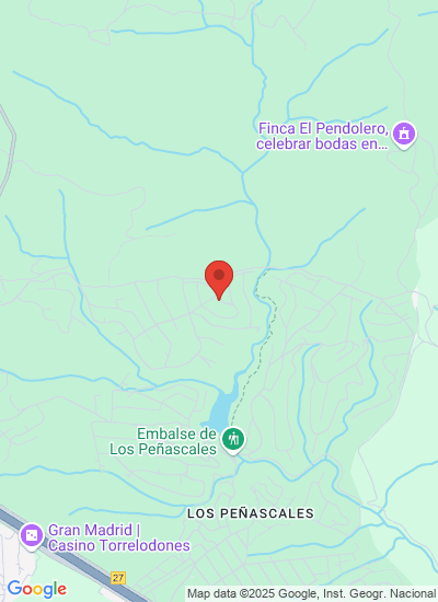 Map showing Torrelodones (Madrid), Spain