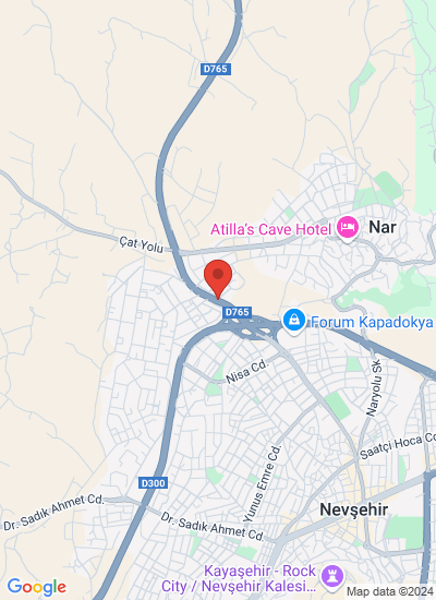Map showing Merkez, Türkiye