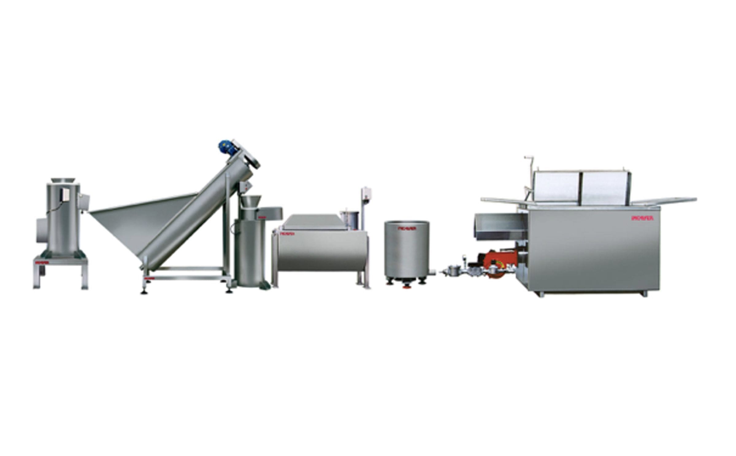 Incalfer - Batch line for snack products