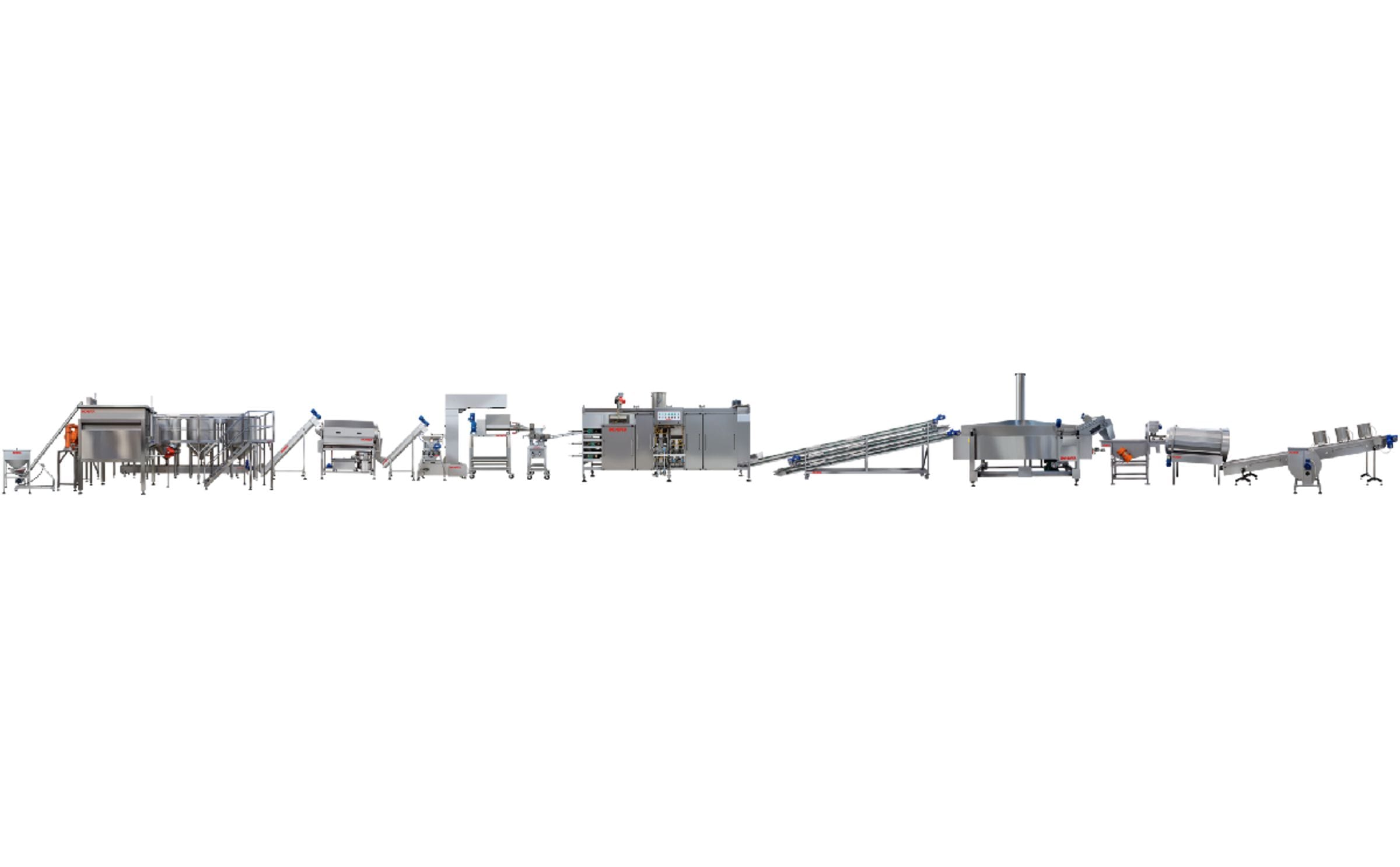 Incalfer – Continuous Nacho Production Line