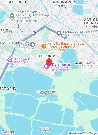 Map showing Kolkata, India