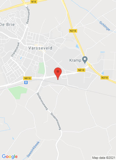 Map showing Varsseveld, Netherlands