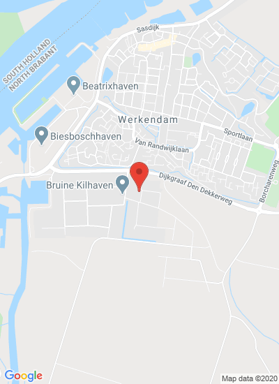 Map showing Werkendam, Netherlands