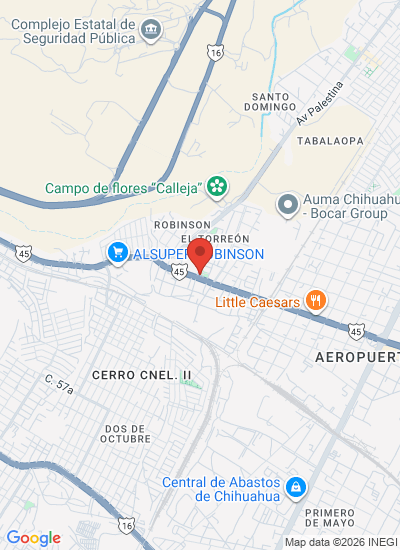Map showing Mexico