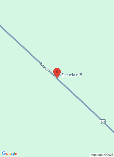 Map showing Balcarce, Argentina