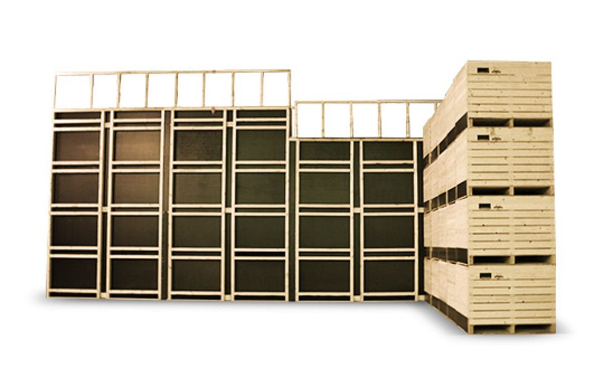 Potato boxes 1.3 tons