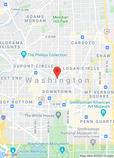 Map showing Washington, United States
