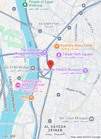 Map showing Nasr City, Egypt