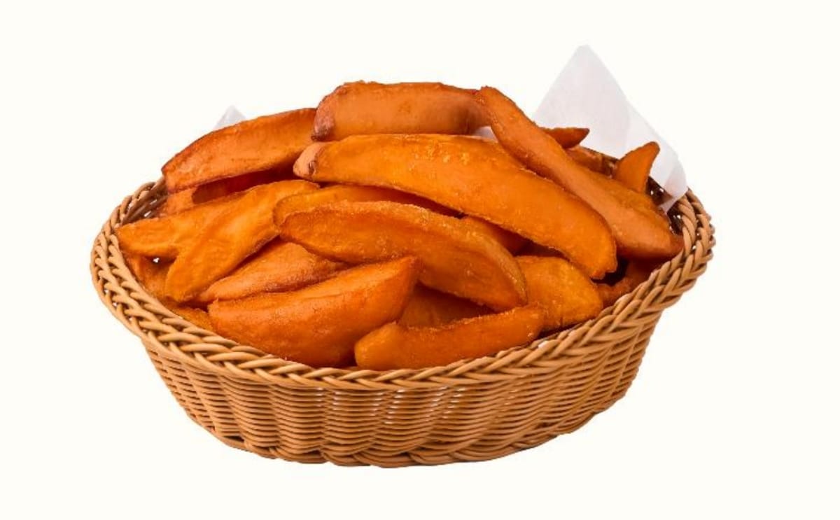 Sweet Potato Wedges (Skin off)