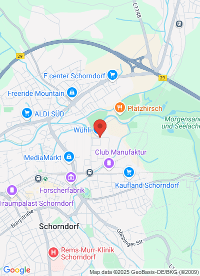 Map showing Damme, Germany