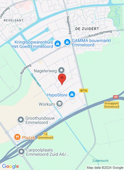 Map showing Emmeloord, Netherlands