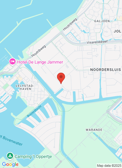 Map showing Lelystad, Netherlands