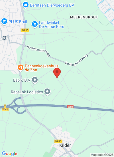 Map showing Wehl, Netherlands