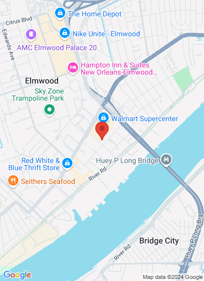 Map showing New Orleans, United States