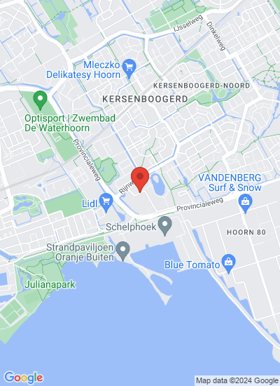 Map showing Hoorn, Netherlands