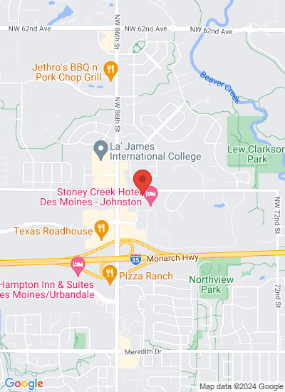 Map showing Johnston, United States