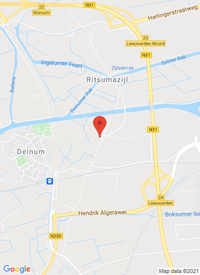 Map showing Netherlands