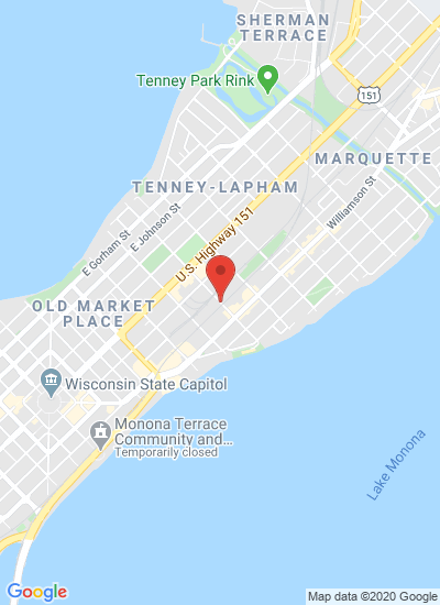 Map showing Madison, United States
