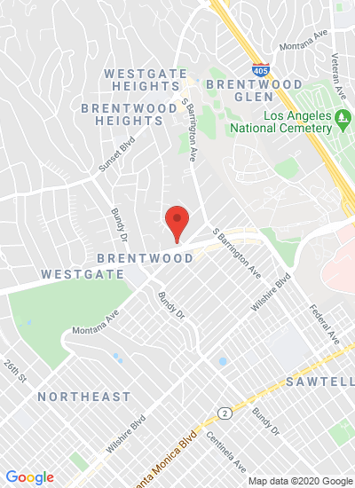 Map showing Los Angeles, United States