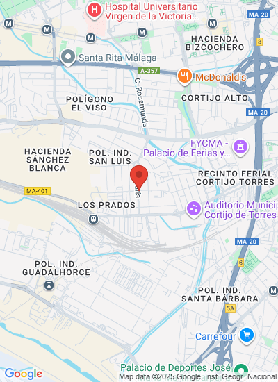 Map showing Spain