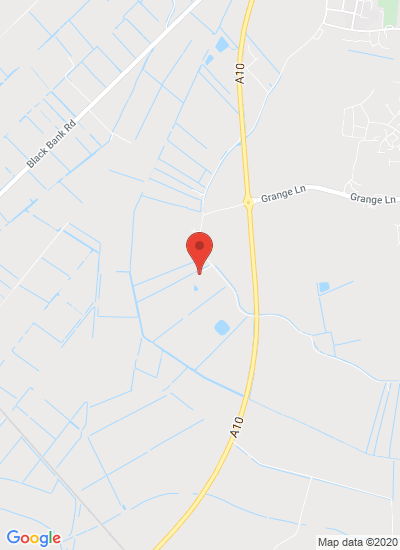 Map showing Ely, United Kingdom