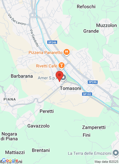 Map showing Valdagno, Italy
