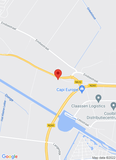 Map showing Tilburg, Netherlands