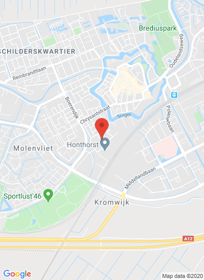 Map showing Woerden, Netherlands