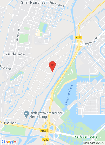 Map showing Alkmaar, Netherlands