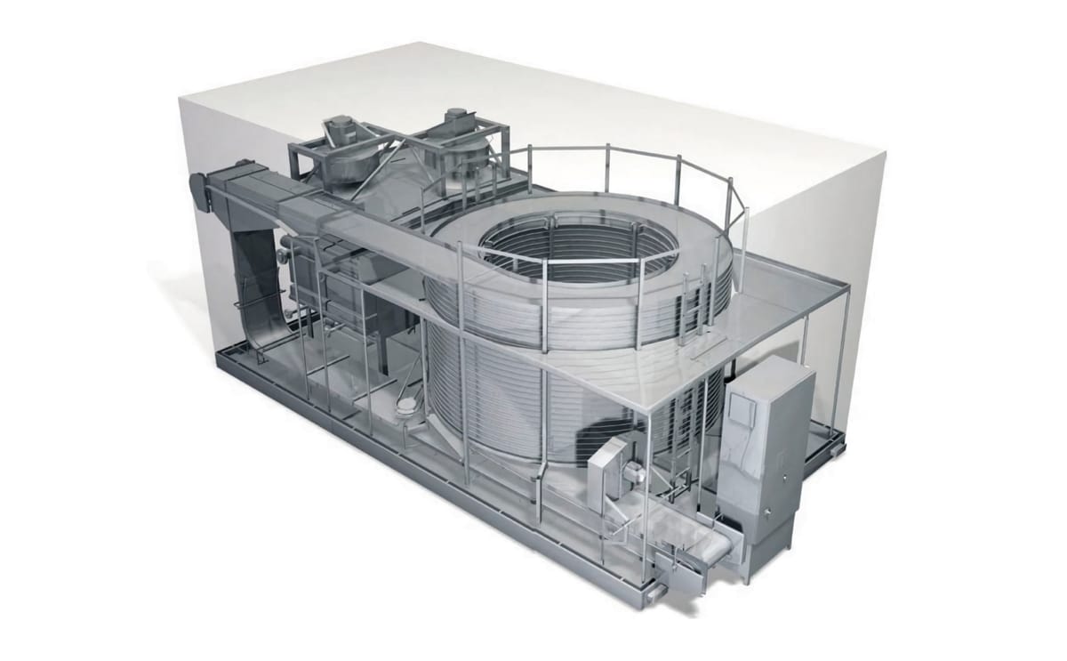 Frigoscandia gyrocompact spiral freezer