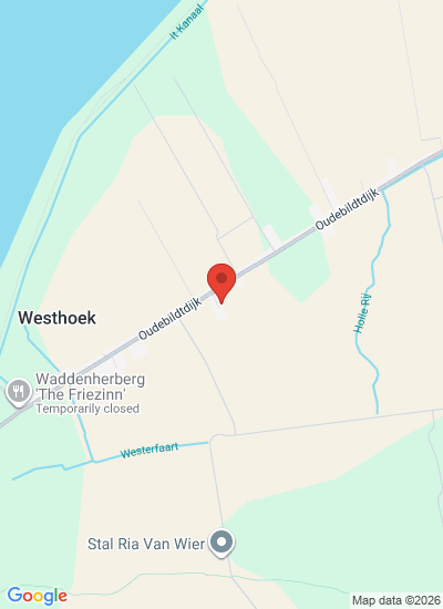 Map showing Friesland, Netherlands