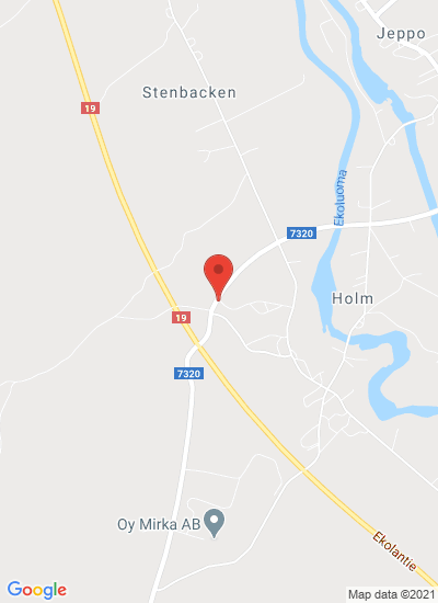 Map showing Jepua, Finland