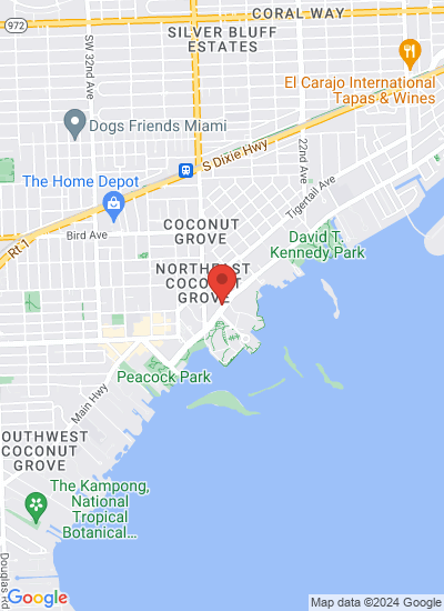 Map showing Miami, United States