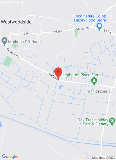 Map showing Doncaster, United Kingdom