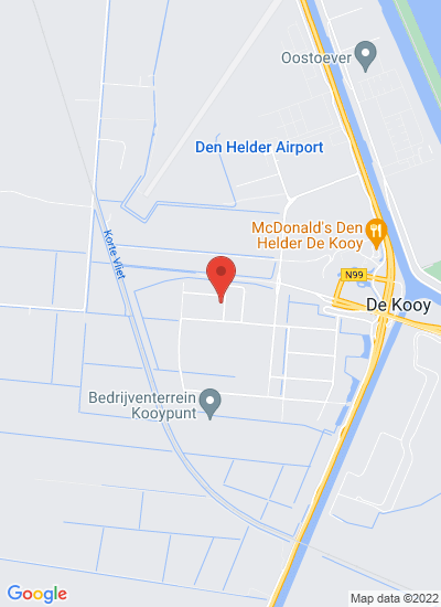 Map showing Den Helder, Netherlands