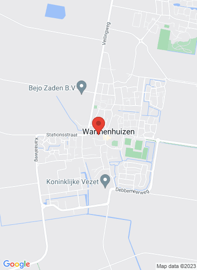 Map showing Warmenhuizen, Netherlands