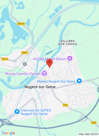 Map showing France