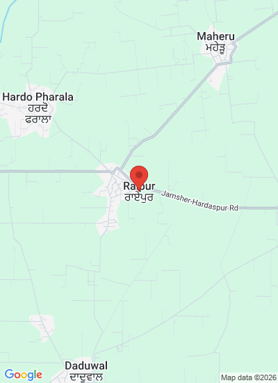 Map showing Jalandhar, India