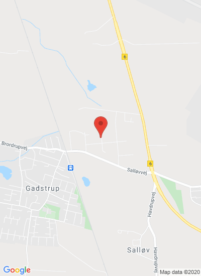 Map showing Gadstrup, Denmark