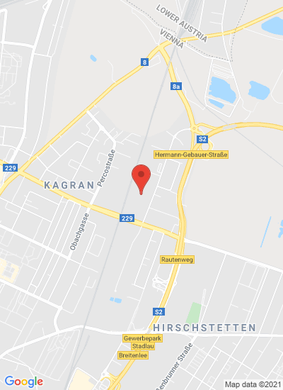 Map showing Wien, Austria