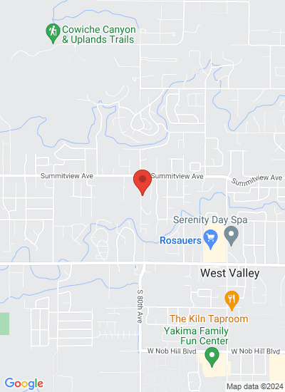 Map showing Yakima, United States