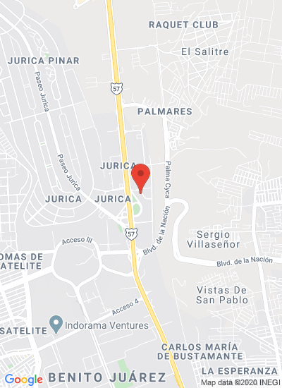 Map showing Mexico