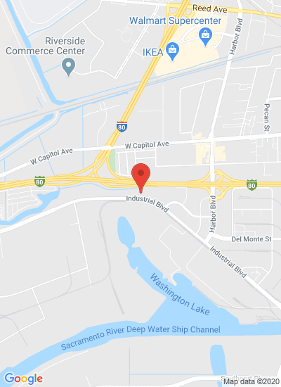 Map showing West Sacramento, United States