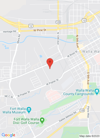 Map showing Walla Walla, United States